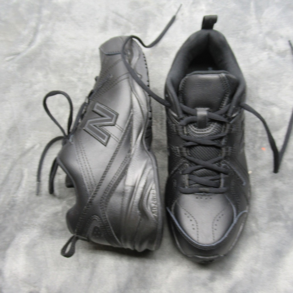 New Balance Women 9.5 Shoes Triple Black 608v4 Athletic Run Jog Train Light Yoga